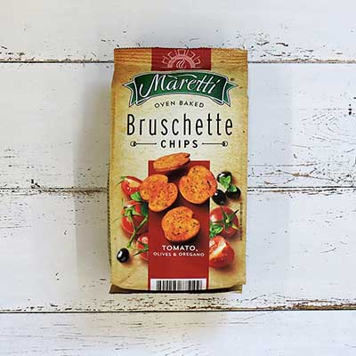 

Сухарики Дымов, Maretti Сухарики Bruschette вкус "Томаты, оливки и орегано", 70 г