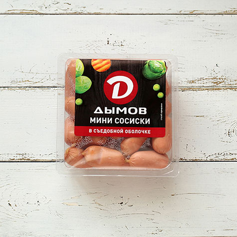 

Сосиски Дымов, Сосиски "Мини", вес (~ 450 г)