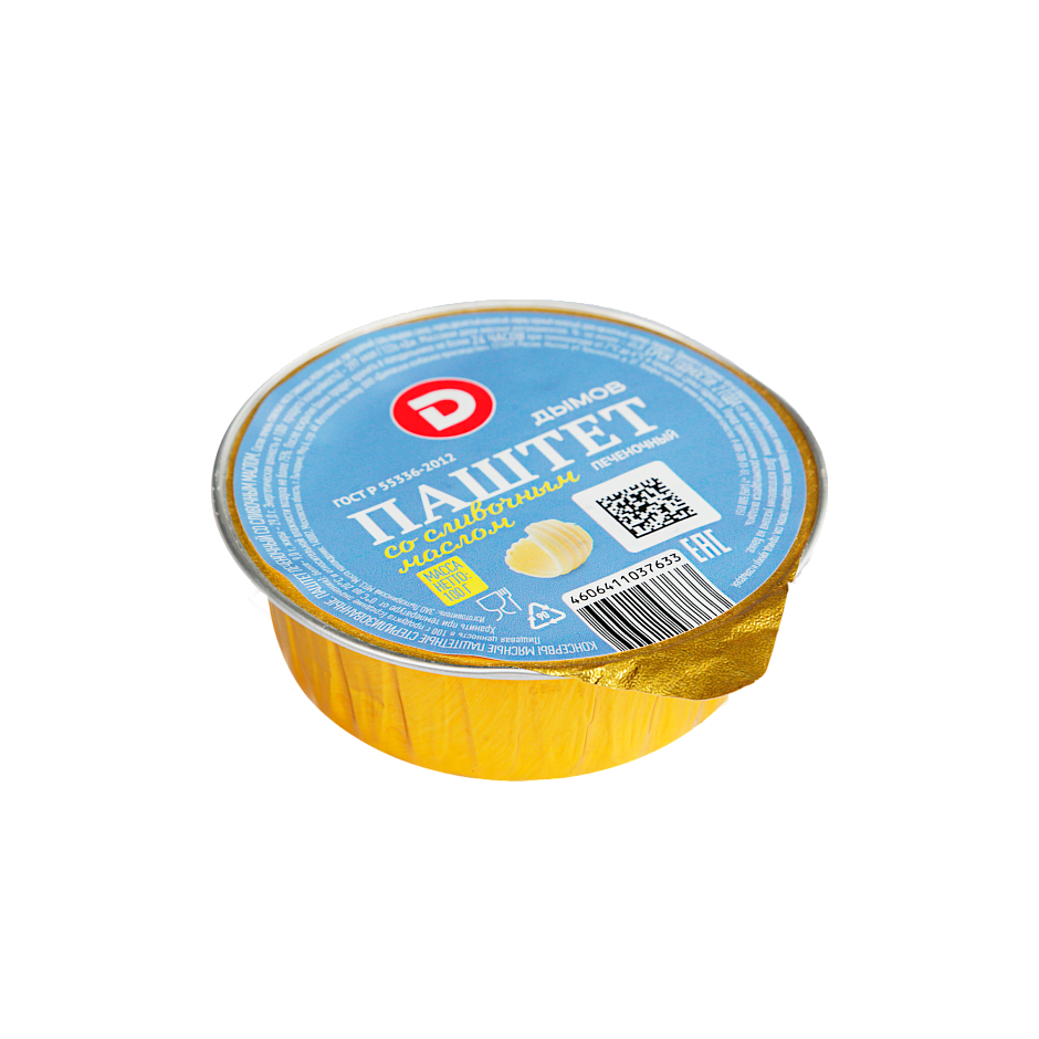 Паштет печёночный со сливочным маслом