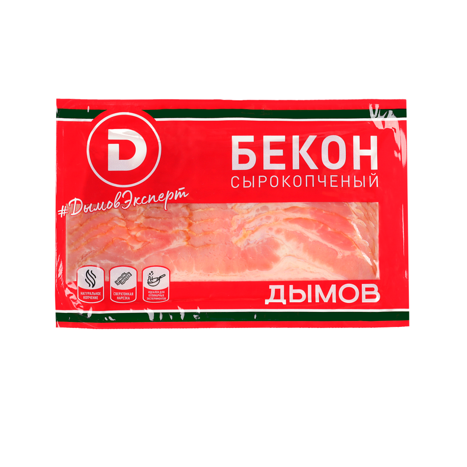 Бекон сырокопчёный