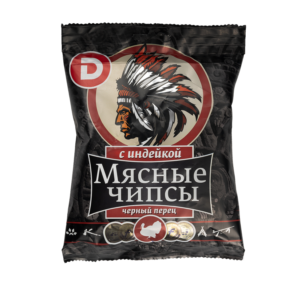 Мясные чипсы с индейкой