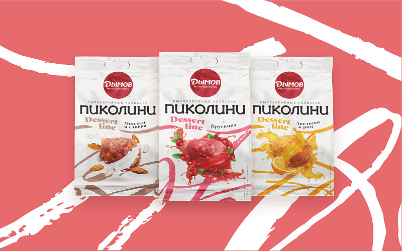 Новые снеки «DESSERT LINE»