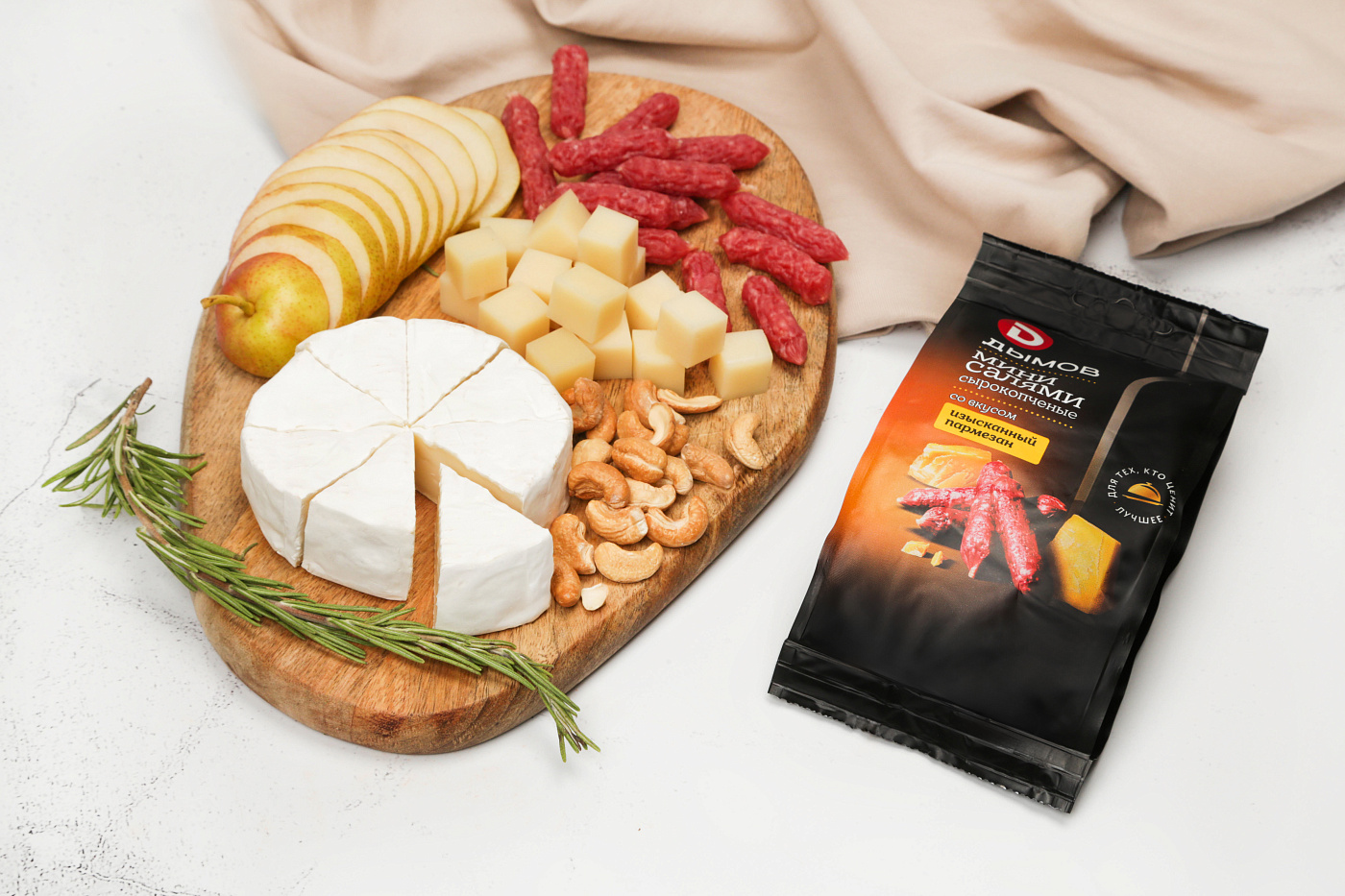 Пиколини мини-салями Изысканный пармезан