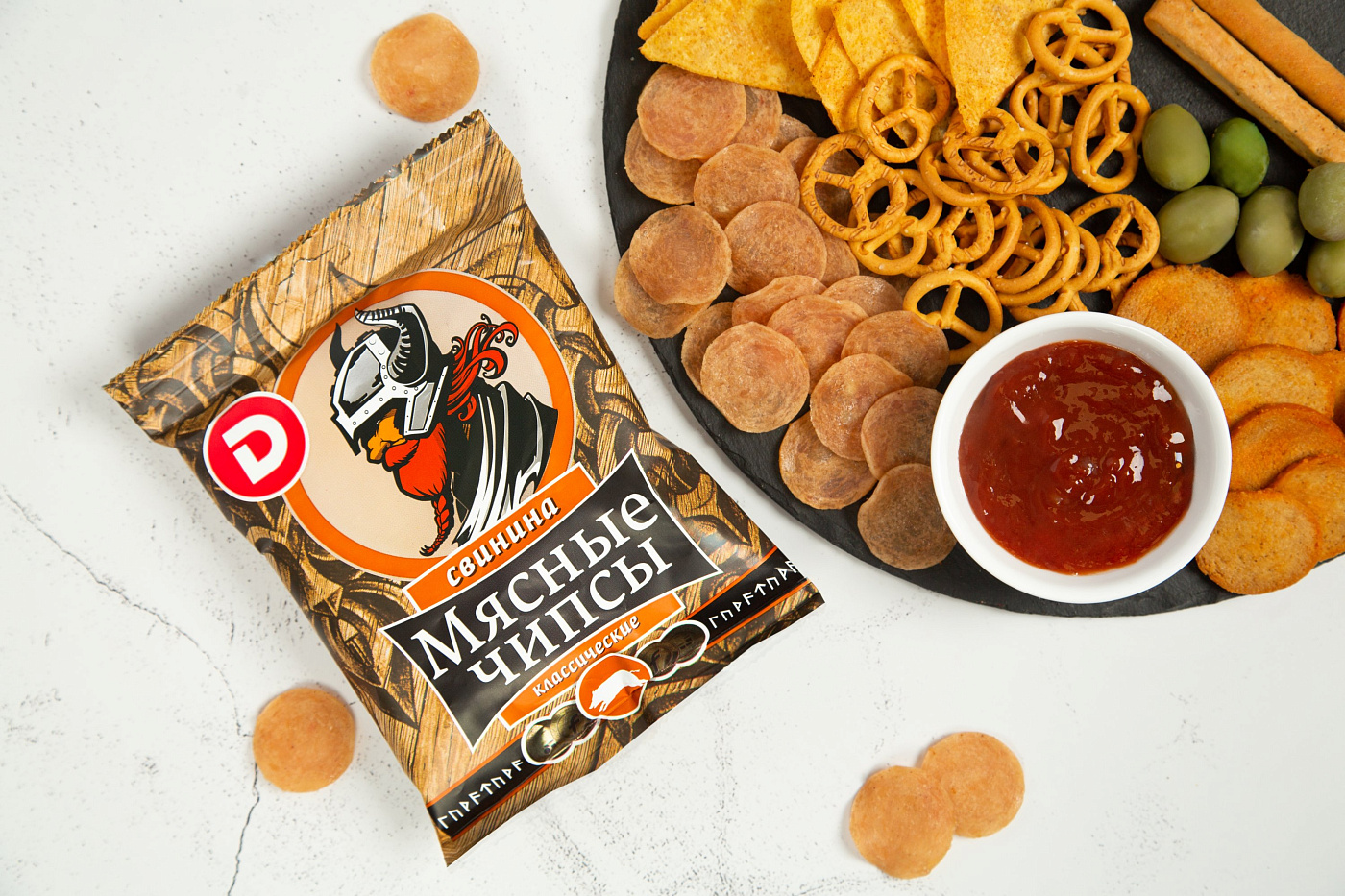 Мясные чипсы из Свинины Классические