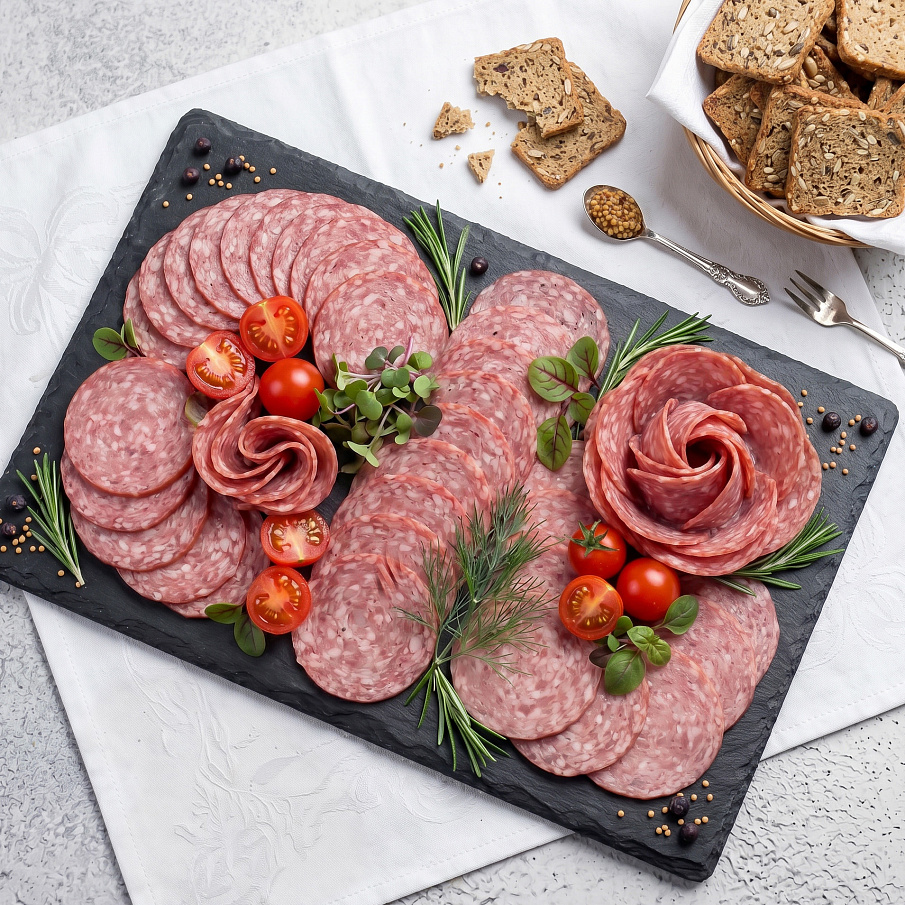 Варёно-копчёные колбасы